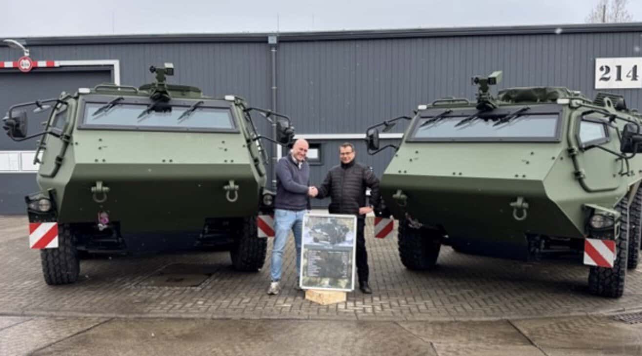 Bundeswehr Receives First Five Pre-Production Patria 6×6 Vehicles, Will Receive a Total of 876