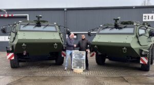 Бундесвер прийняв перші п’ять передсерійних Patria 6×6. Загалом отримає 876 машин