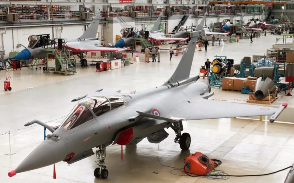 Виробництво винищувачів Rafale. Джерело: Dassault