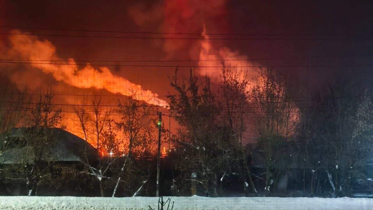 The aftermath of the attack on the Redkino Experimental Plant. Photo credits: Astra