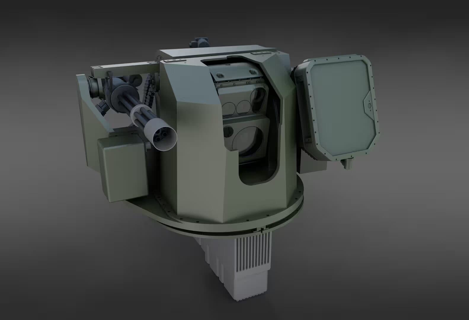 Зенітна установка RCWS320C-UAS. Джерело: Rheinmetall