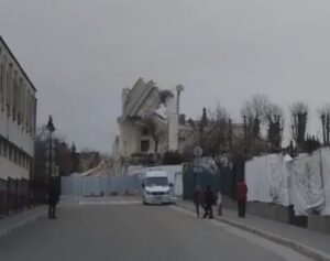 Storm Shadow Strike Destroyed Black Sea Fleet Headquarters; Russian Invaders Demolish Remains