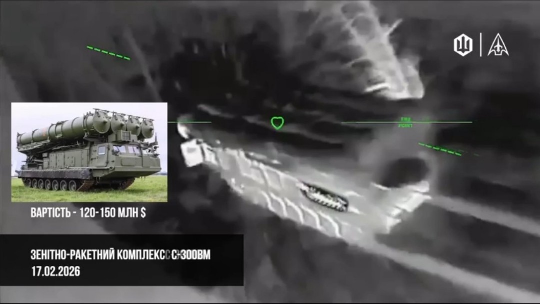 Drone of the 1st USF Center Destroyed Russian S-300VM SAM Launcher Near Mariupol