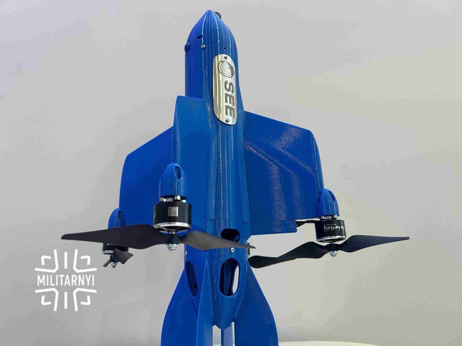 The Ukrainian SEEDIS interception system at a defense exhibition in Riyadh. Photo credits: Militarnyi