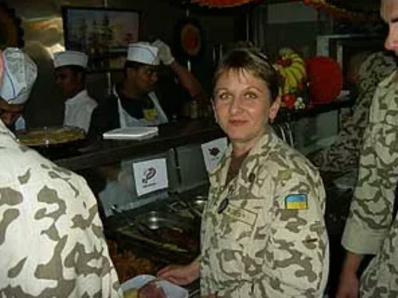 Український миротворець Віра Петрик в Іраку