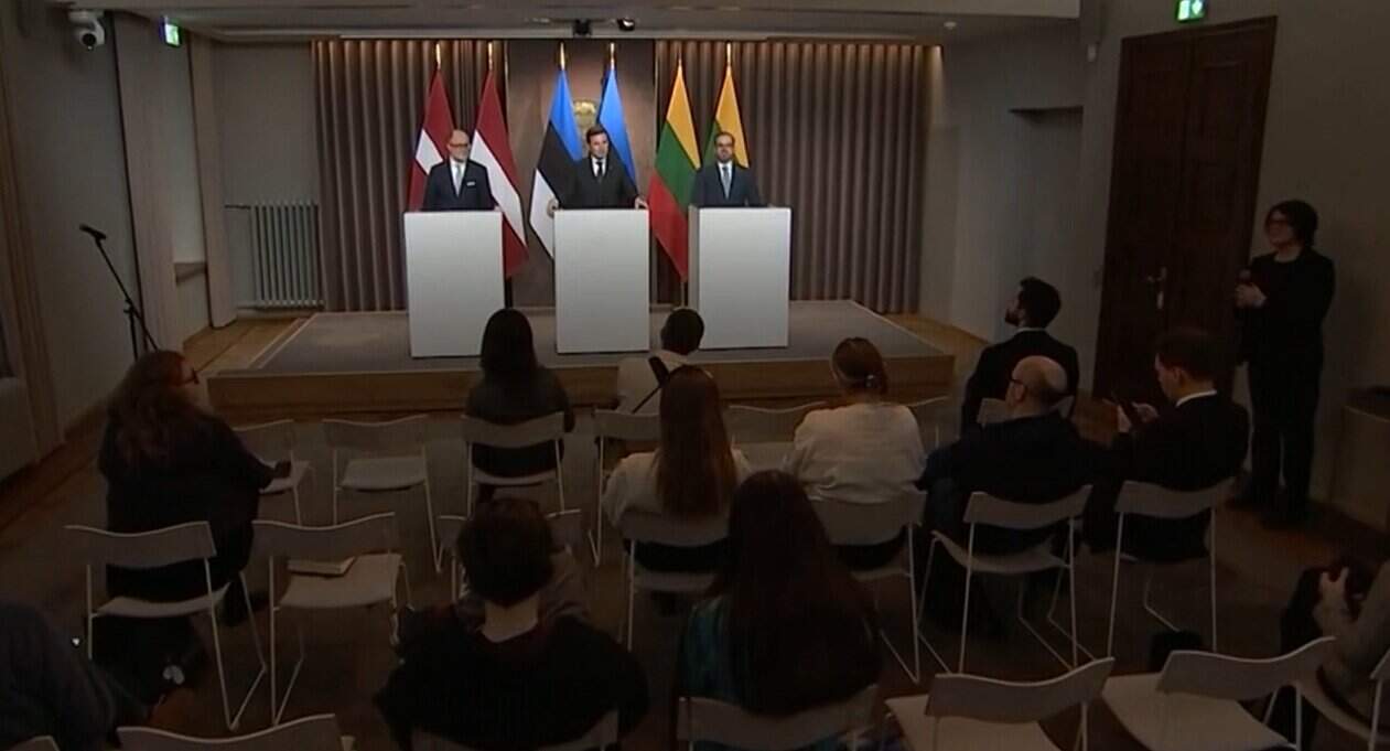 Meeting of the Baltic defense ministers. January 30, 2026. Source: Estonian Ministry of Defense