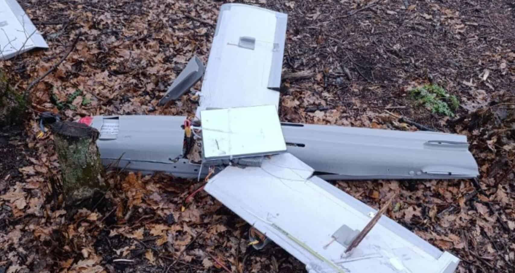 A Russian drone with a Starlink terminal shot down over Ukraine. 2025. Photo credits: Serhiy Flesh