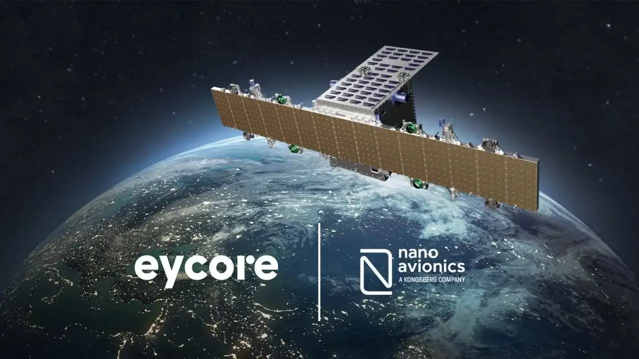 Illustration of the Eycore satellite. Photo credits: Kongsberg NanoAvionics/Eycore