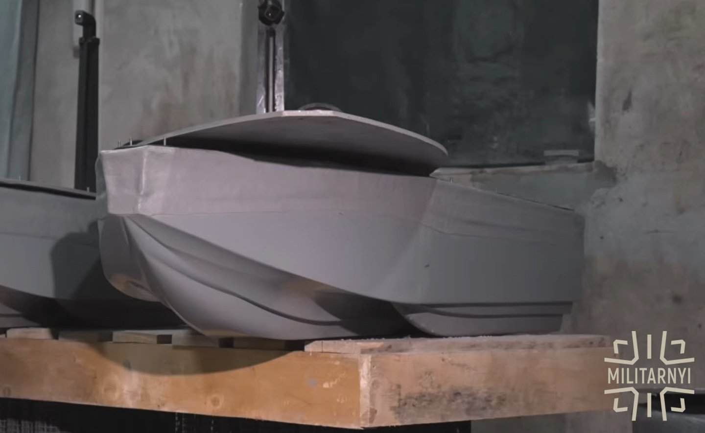 The Harpun surface drone from the Ukrainian company Aquatechnik. Source: Militarnyi