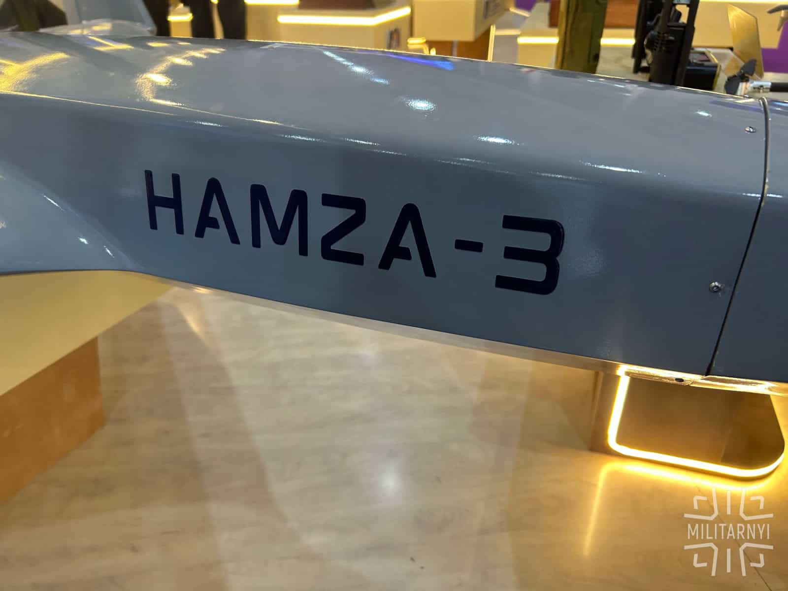HAMZA-3 kamikaze drone manufactured by ONIP. February 10, 2026. Photo credits: Militarnyi