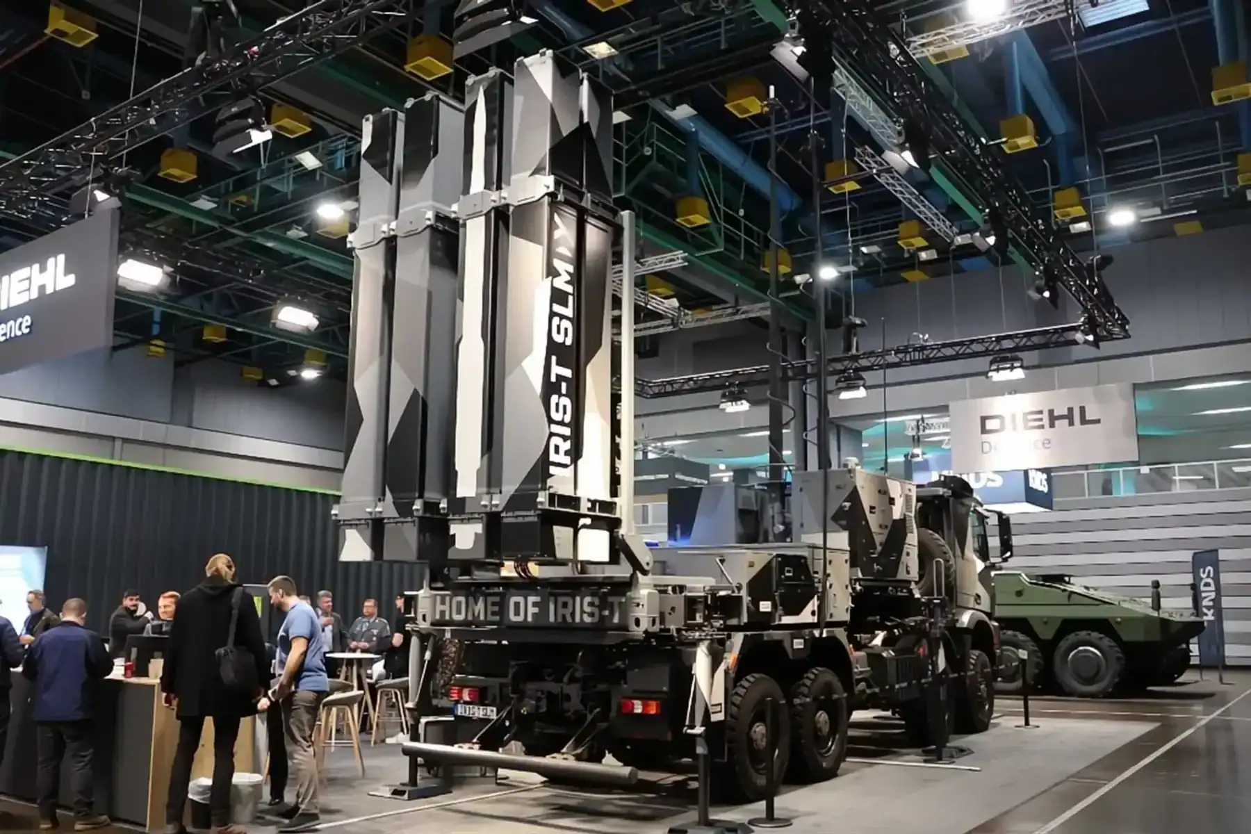 Germany Unveils IRIS-T SLM/X Launcher for Medium- and Long-Range Missiles
