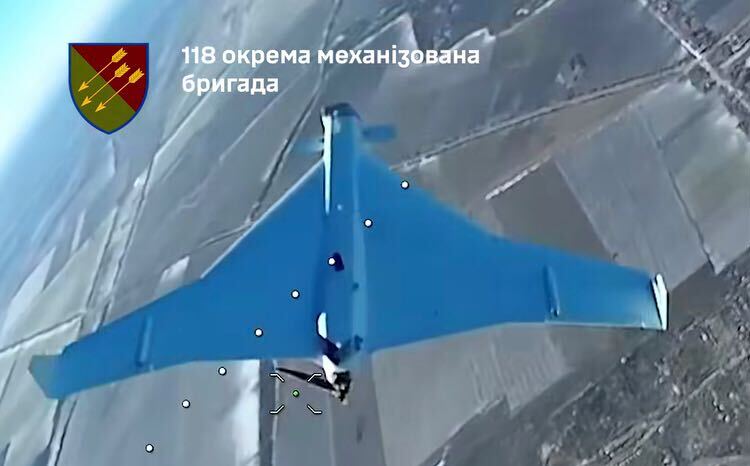 Ukrainian Air Defense Units Shoot Down Russian Klin Kamikaze Drone for First Time