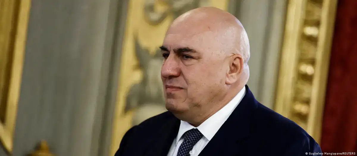 Italian Defense Minister Guido Crosetto. Photo credits: Guglielmo Mangiapane/REUTERS