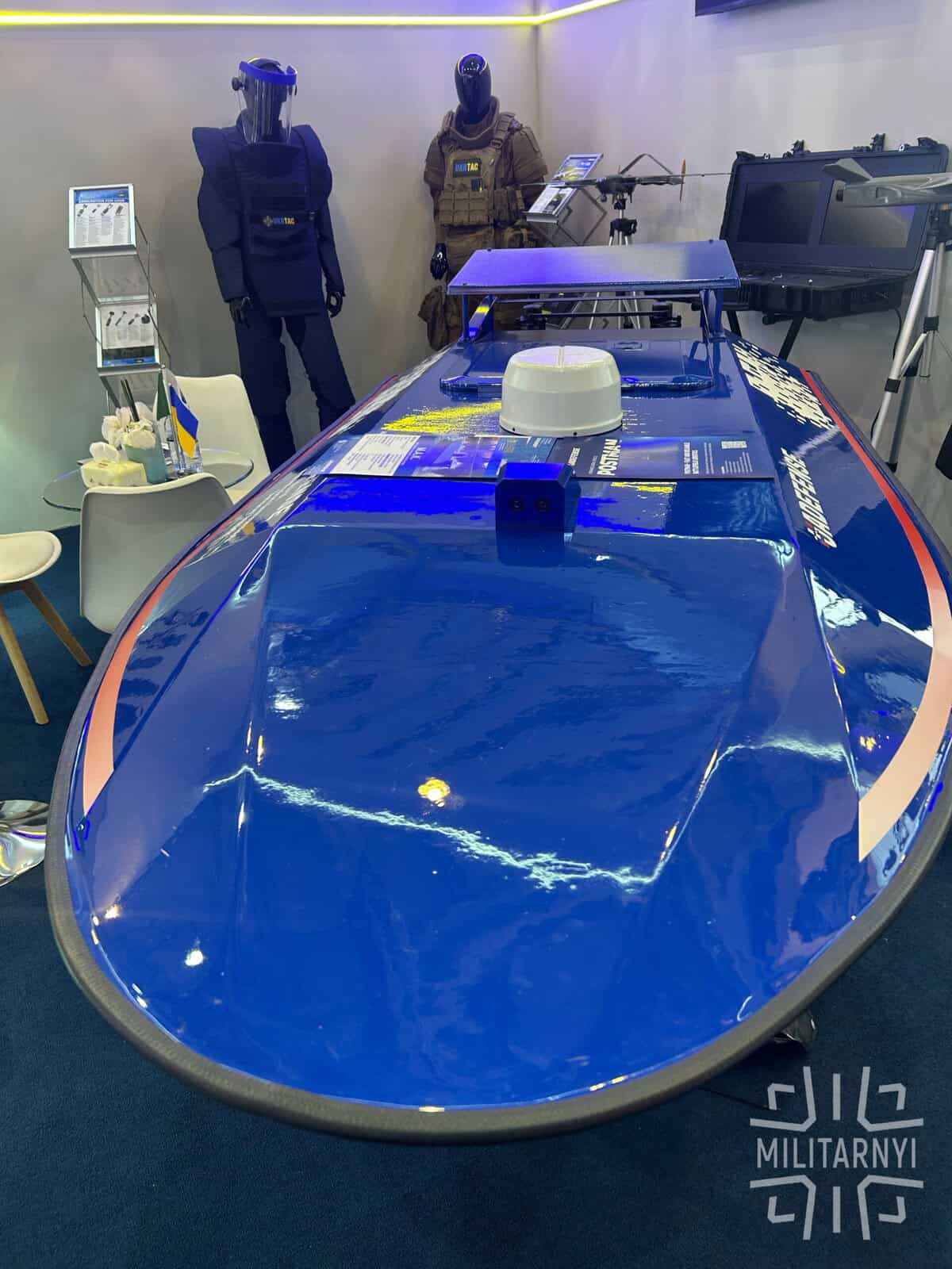 M.A.K. unmanned surface vehicle. February 9, 2026. Photo credits: Militarnyi