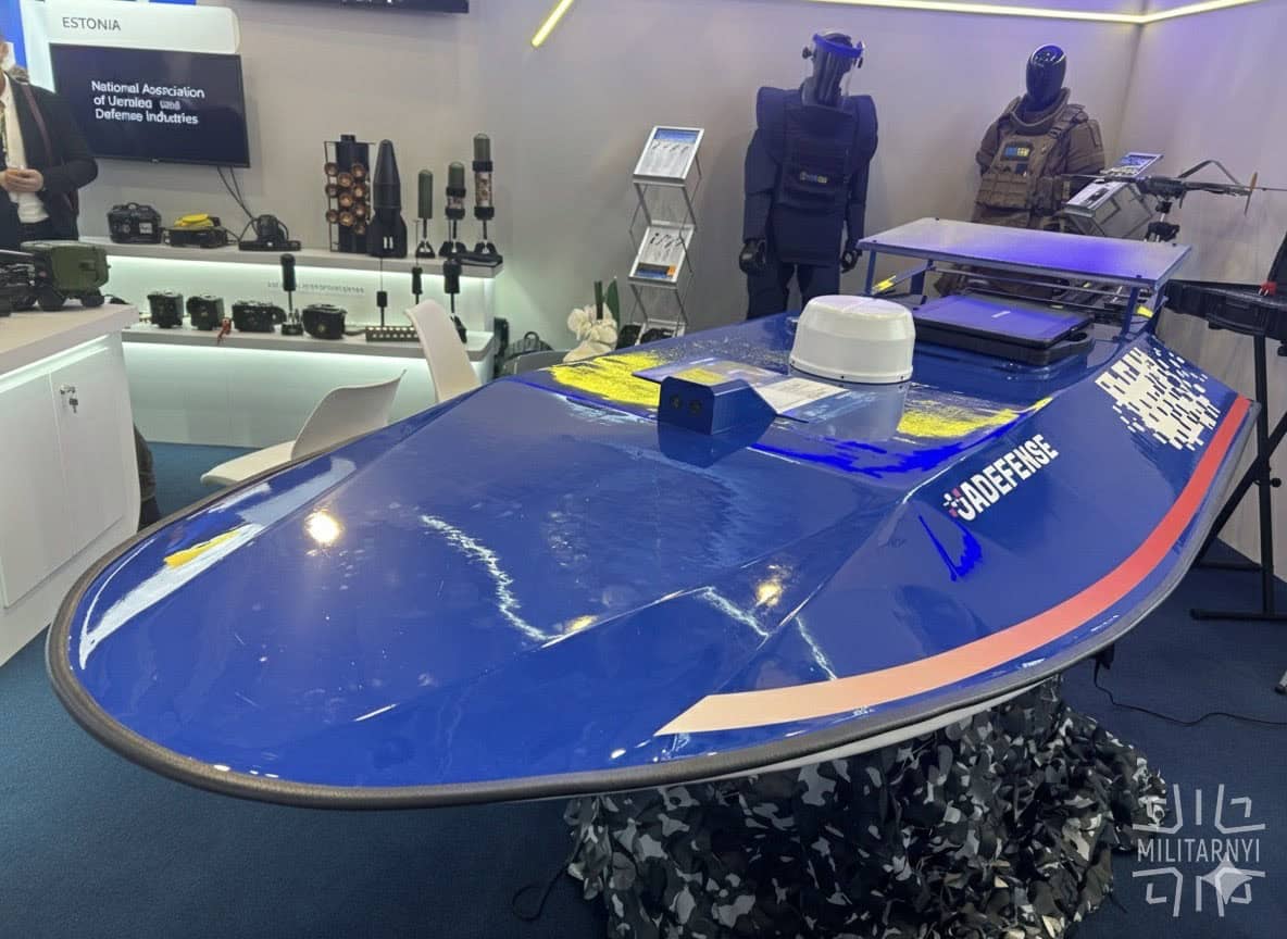 M.A.K. unmanned surface vehicle. February 9, 2026. Photo credits: Militarnyi