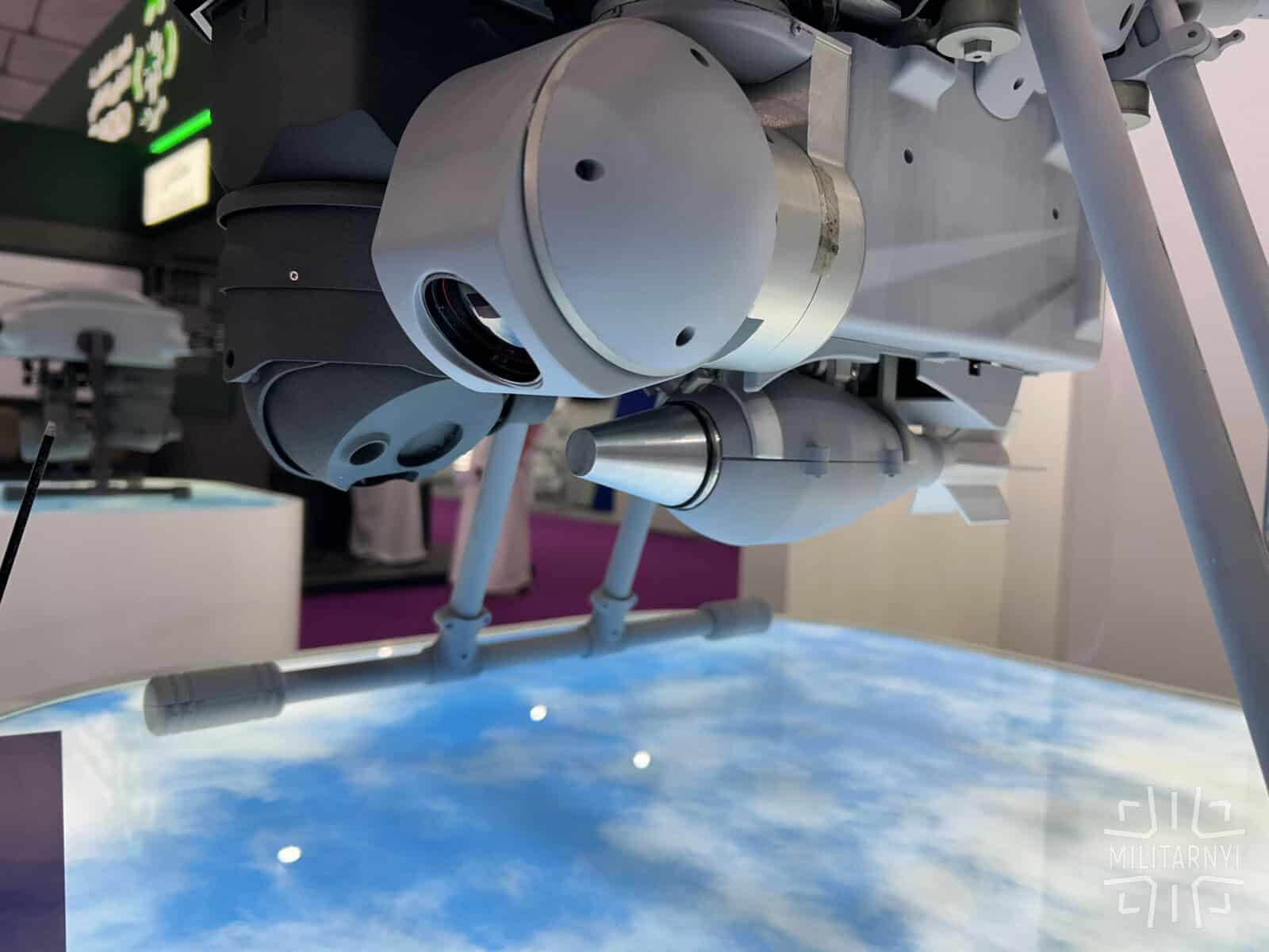 Дрон-бомбер BOYGA від компанії STM. 10 лютого 2026 року. Фото: «Мілітарний»