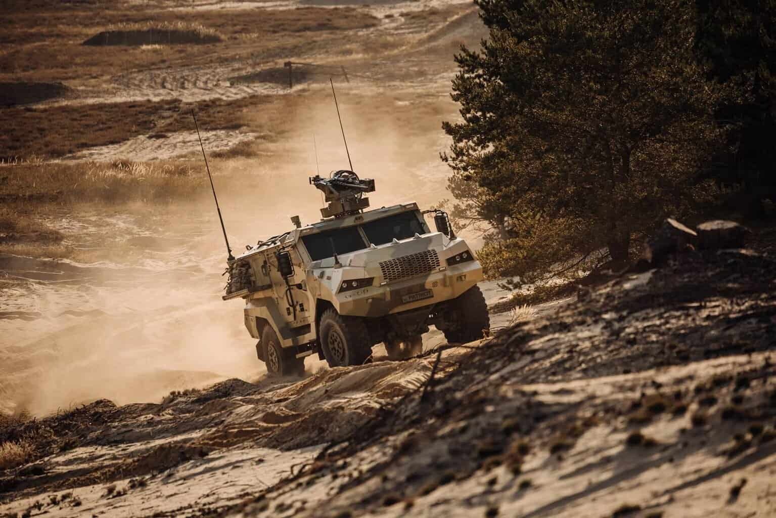 Patriot armored vehicle. Photo credits: Czechoslovak Group