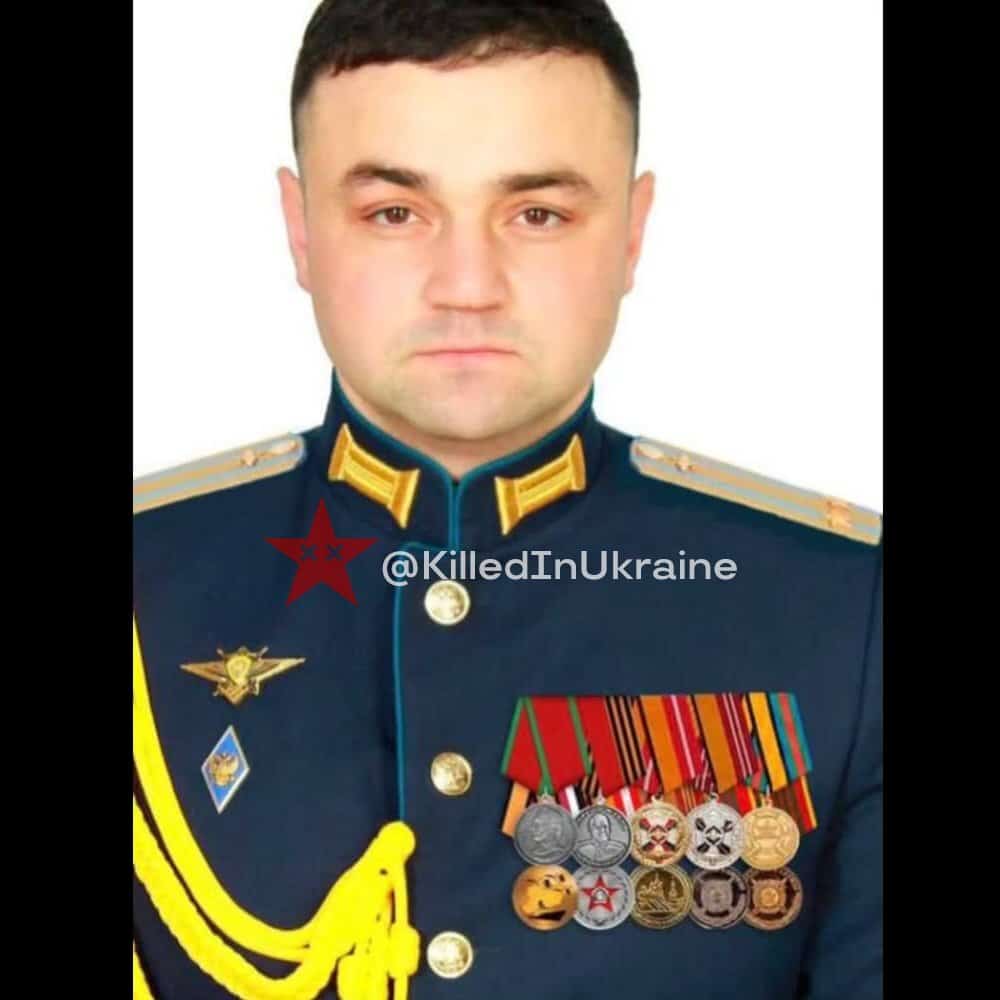 Російський підполковник Хасан Тумгоєв, ліквідований у тимчасово окупованому Криму в лютому 2026. Джерело: @KilledInUkraine