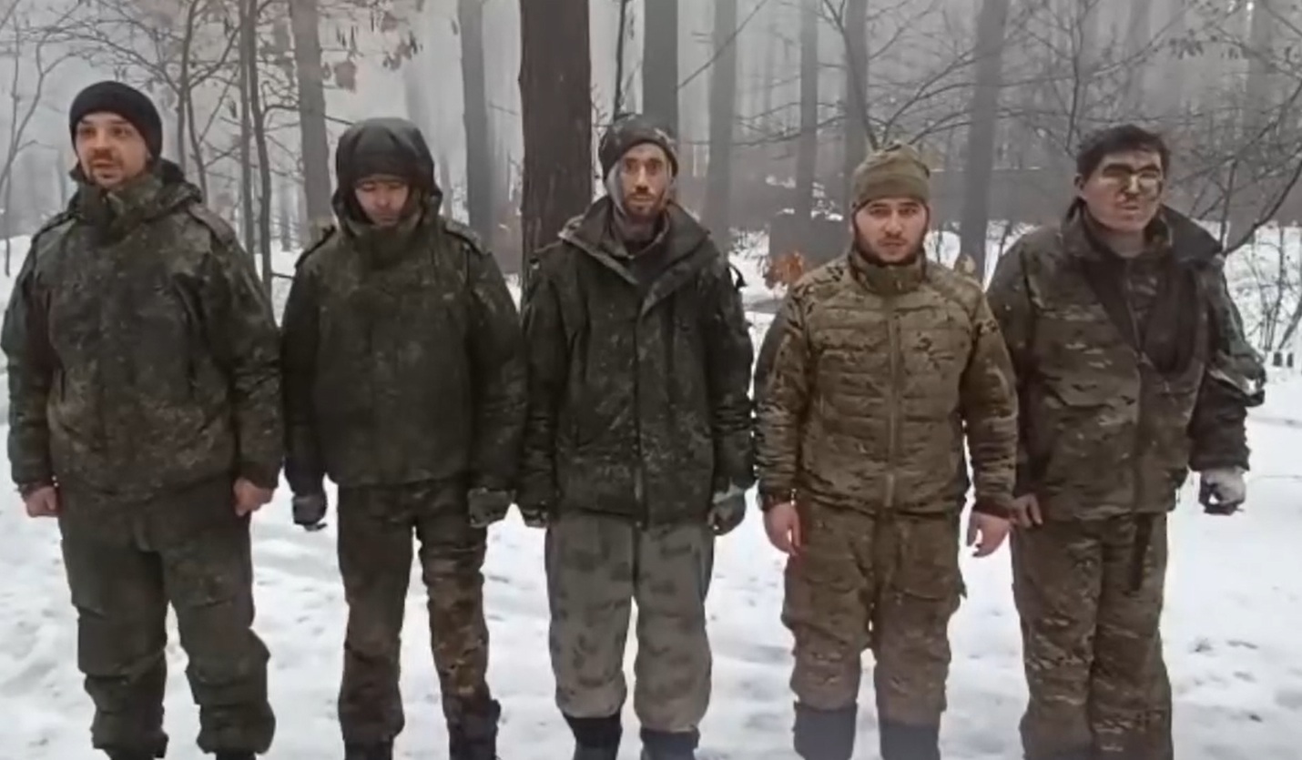 158 ОМБр за допомогою звернення у гучномовець взяла у полон п’ятьох окупантів