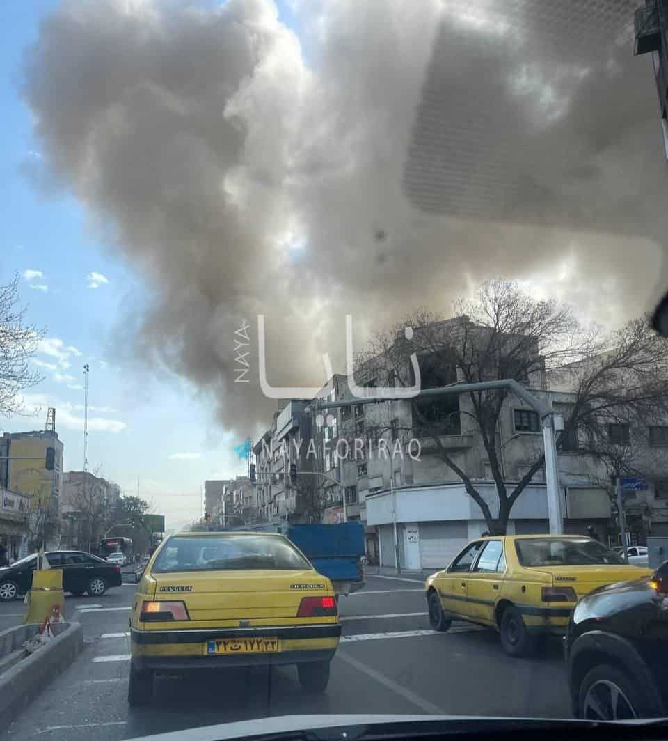 Israel strikes Tehran. February 28, 2026. Source: NAYA