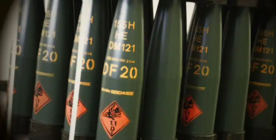 DM121 shells manufactured by the Spanish Expal. Photo from the web
