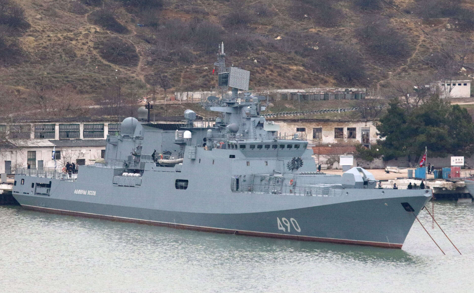 Ukrainian UAVs Struck Kalibr Missile Carrier Admiral Essen and Missile Boat 1241 Molniya