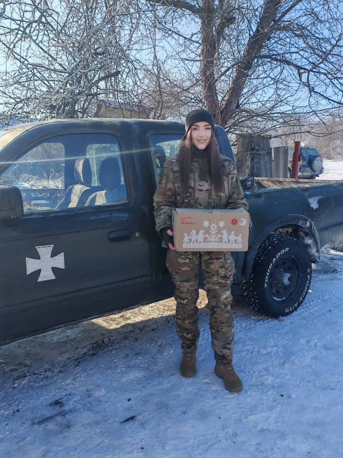 Анастасія - лейтенант і військова психологиня 3-ї окремої важкої механізованої бригади. Особистий архів