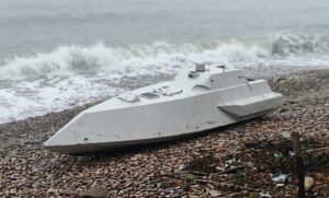 US AEGIR naval drone washes ashore on Türkiye’s Black Sea coast