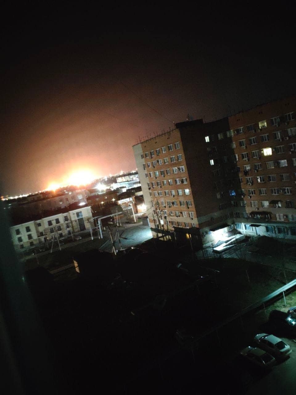 Drones Hit Afipsky Refinery, Primary Oil Processing Unit on Fire