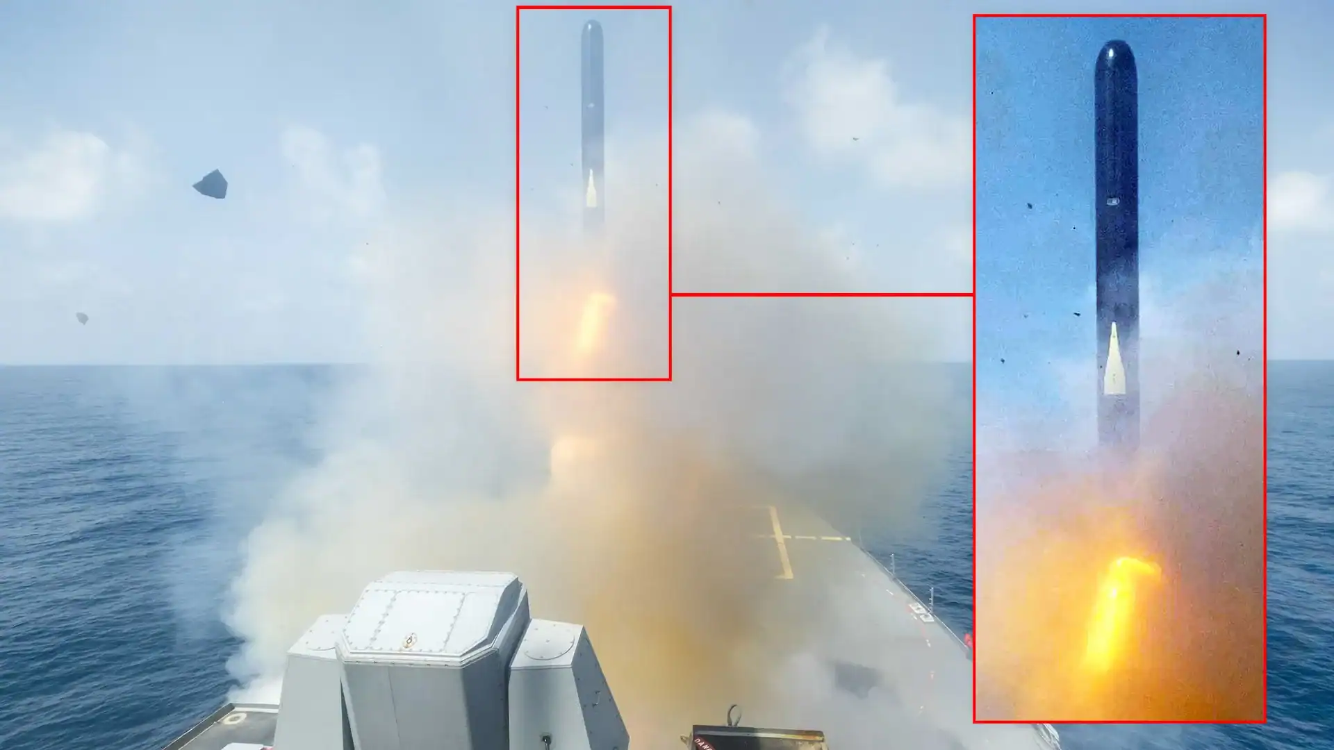 Black Tomahawk launch. Photo credits: The War Zone