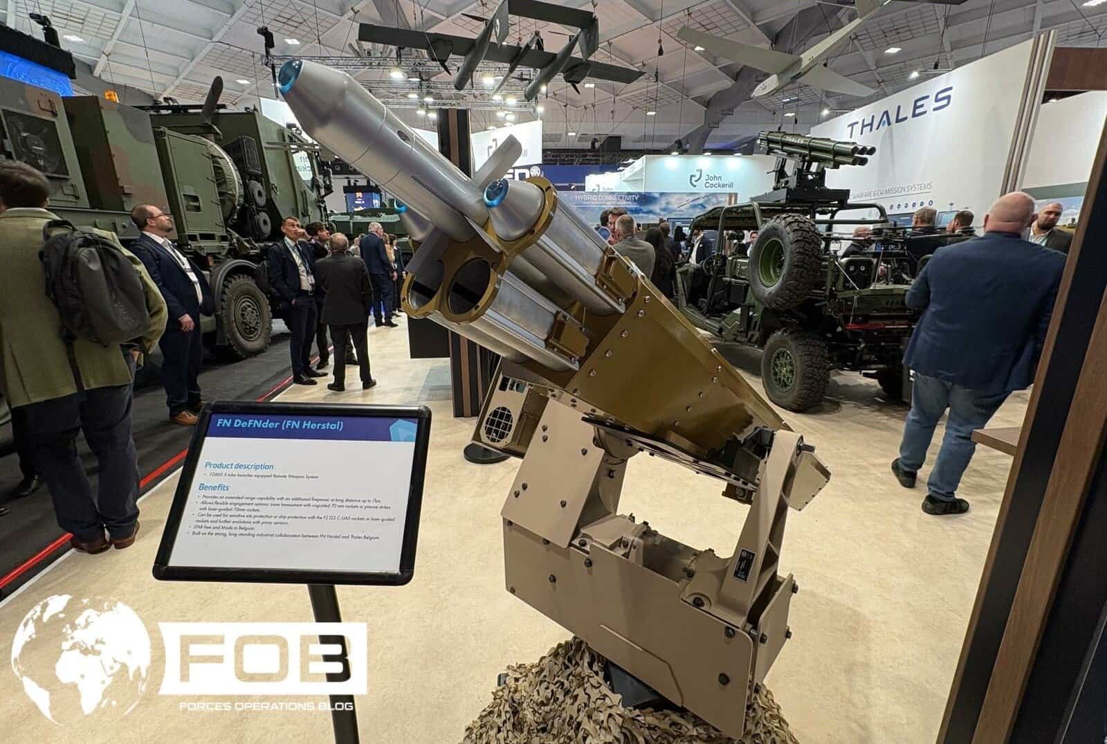Україна отримала бойові модулі FN DEFNDER з антидроновими 70-мм ракетами
