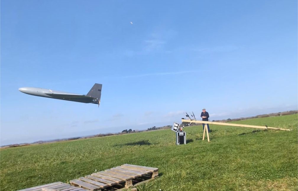 Шахедоподібна мішень від Saab UK. Фото: British Army