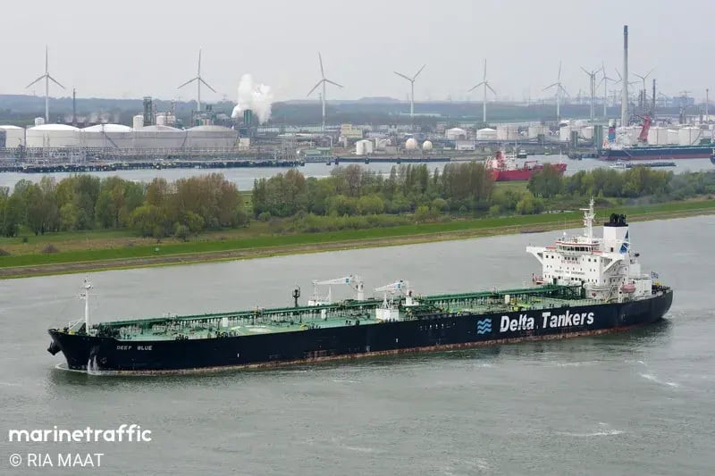 The Deyna tanker. Source: WarSanctions