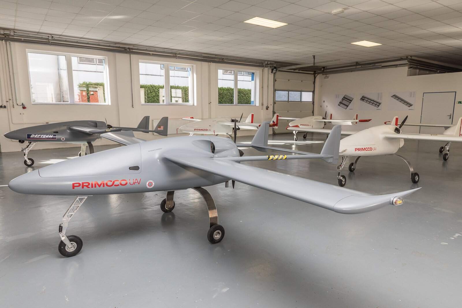 One 150 drones from the Czech company Primoco UAV. Photo credits: Primoco UAV