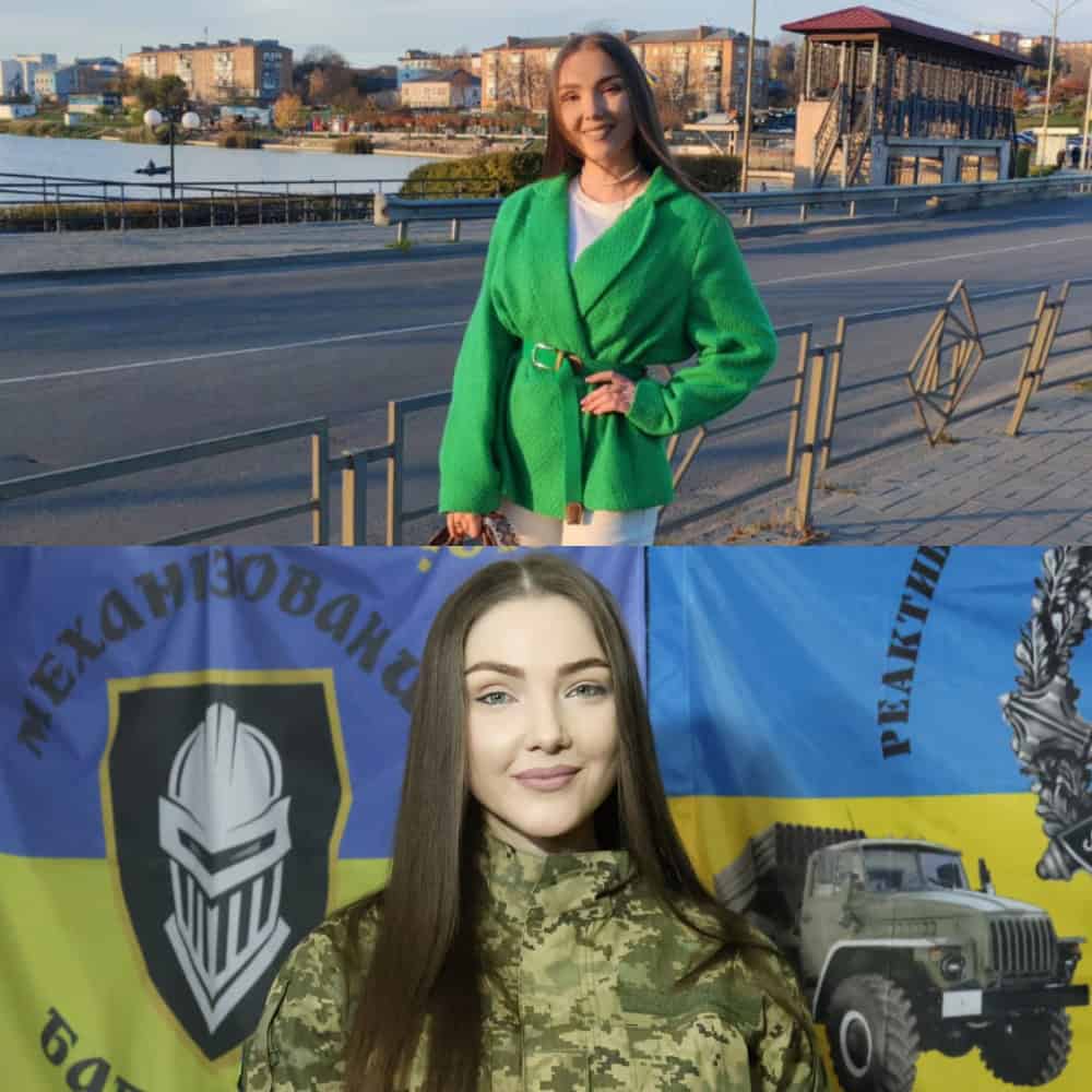 Анастасія - лейтенант і військова психологиня 3-ї окремої важкої механізованої бригади. Особистий архів