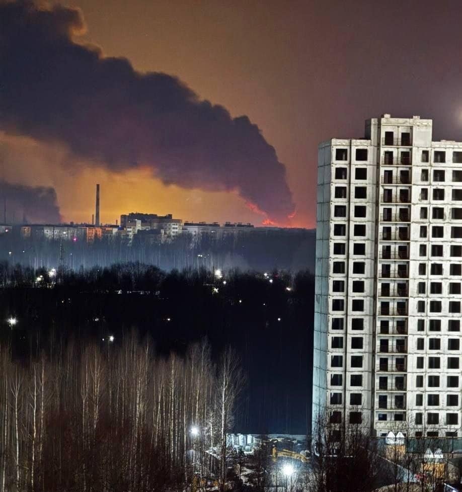 Drones Attacked Yaroslavl Oil Refinery, One of the Largest in Russia