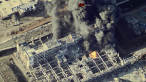 БпЛА «Бунтар-3» скоригував ракетний удар по базі «Шахедів» у Донецькому аеропорту