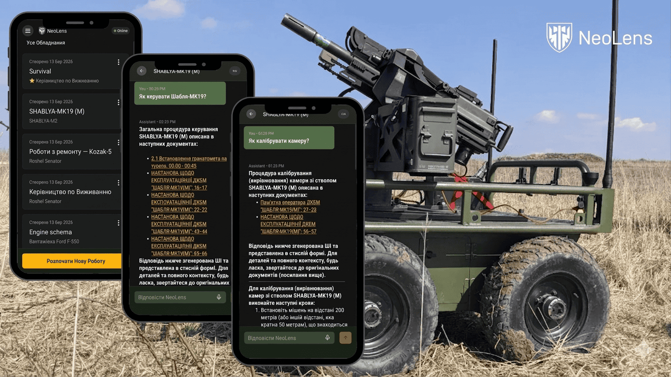 ШІ-асистент для військових: Інтервʼю з командою NeoLens — Остапом Коркуною та Володимиром Герою
