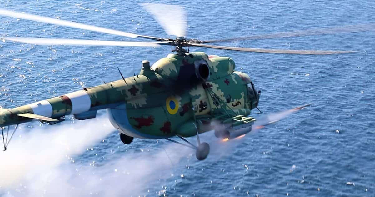 Navy Mi-8 Destroyed 12 Shahed Drones in Just 3 Hours