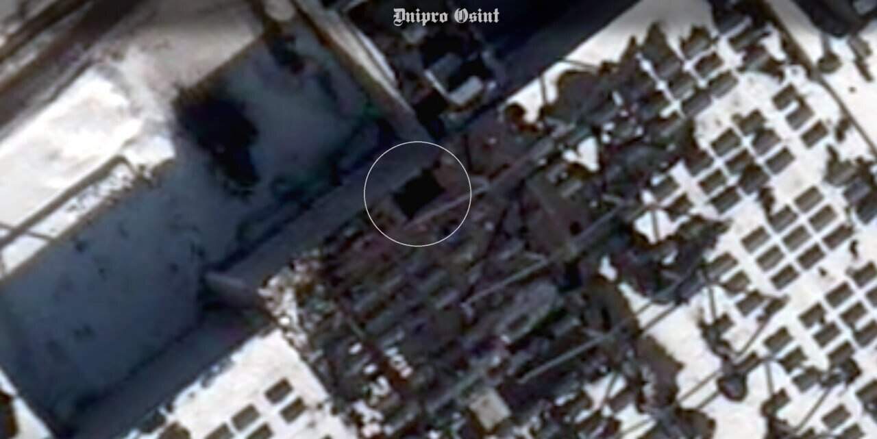 Damage to the aircraft assembly workshop at the Aviastar plant in Ulyanovsk, Russia. March 2026. Photo credits: Dnipro OSINT