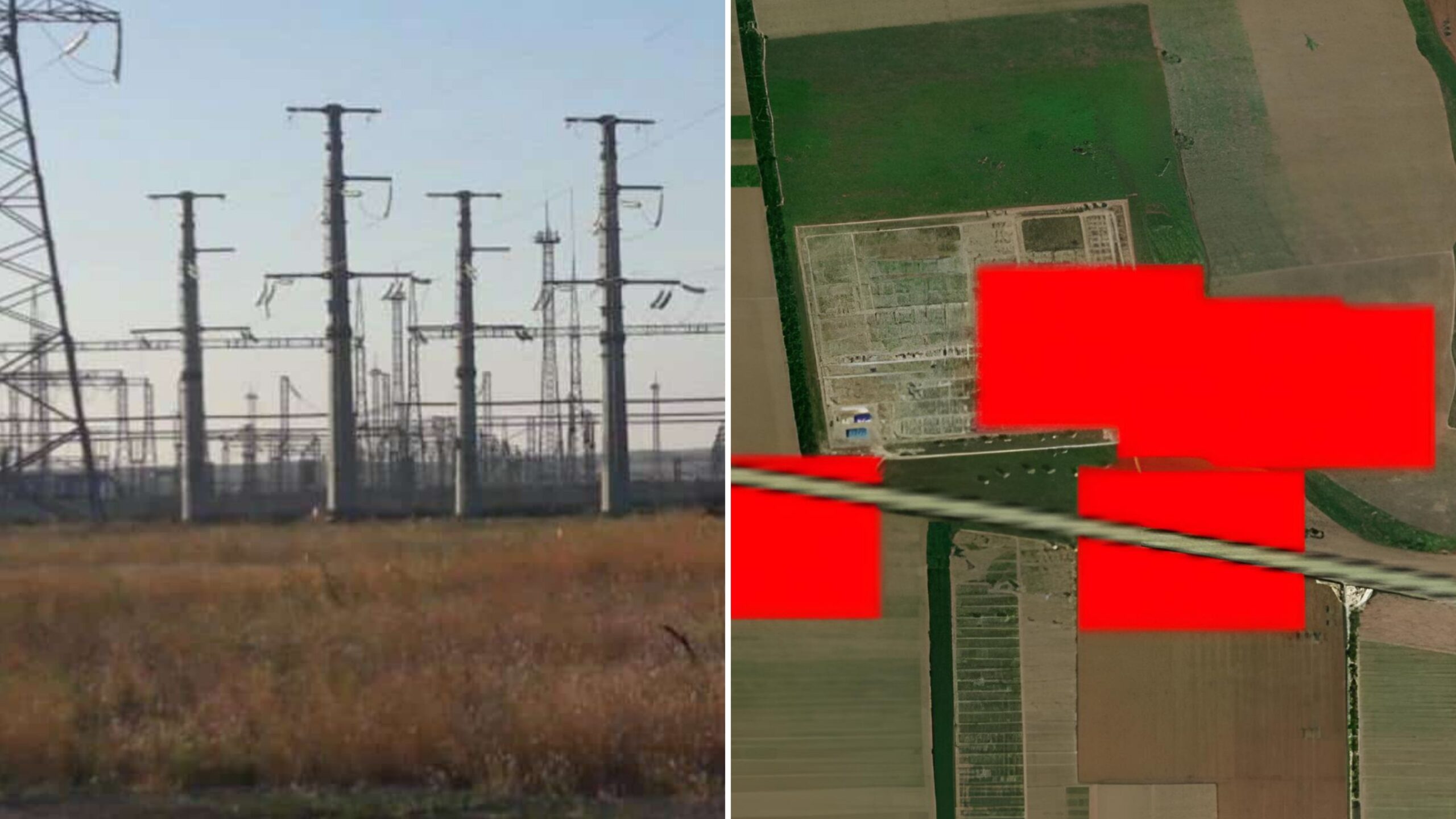 Ukrainian Drone Strike on Taman Power Substation Causes Fire