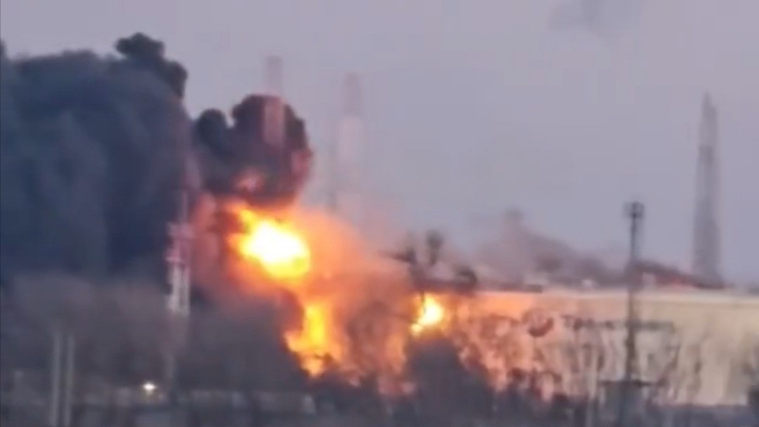 У російському Тихорецьку після ударів БпЛА горить нафтобаза