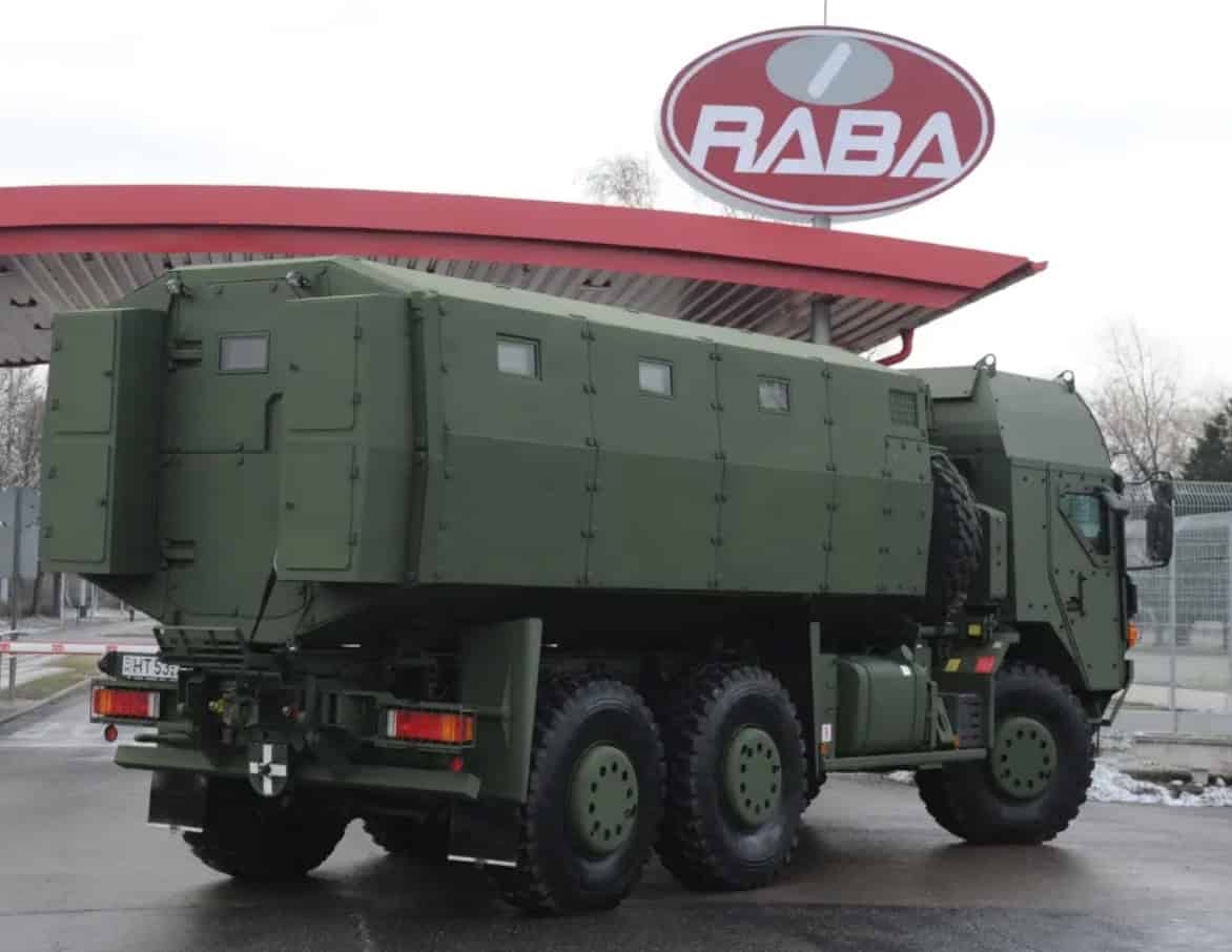 Вантажівка компанії Rába Automotive Holding. Джерело: bbj.hu
