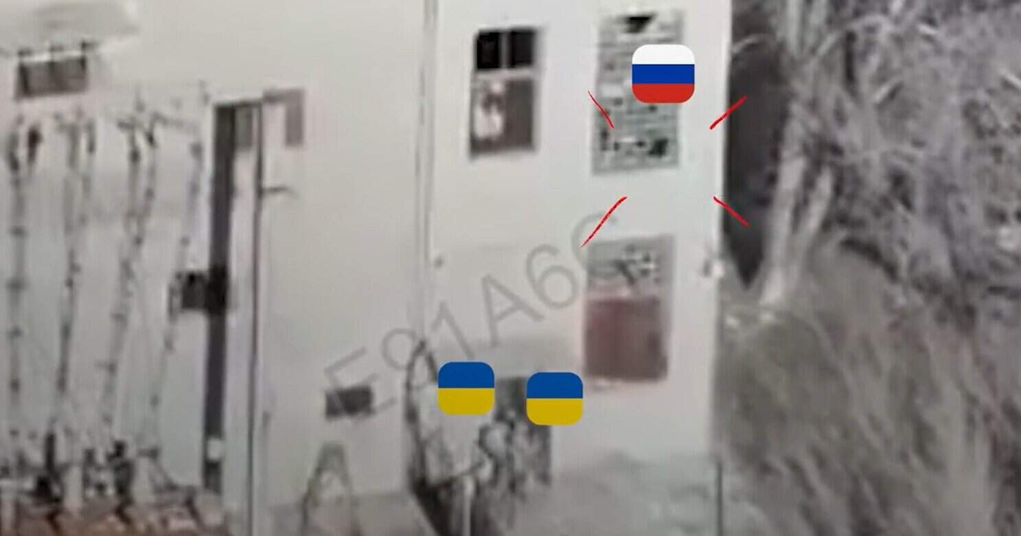 Розташування сил під час бою. Джерело: відео бригади "ЛЮТЬ"