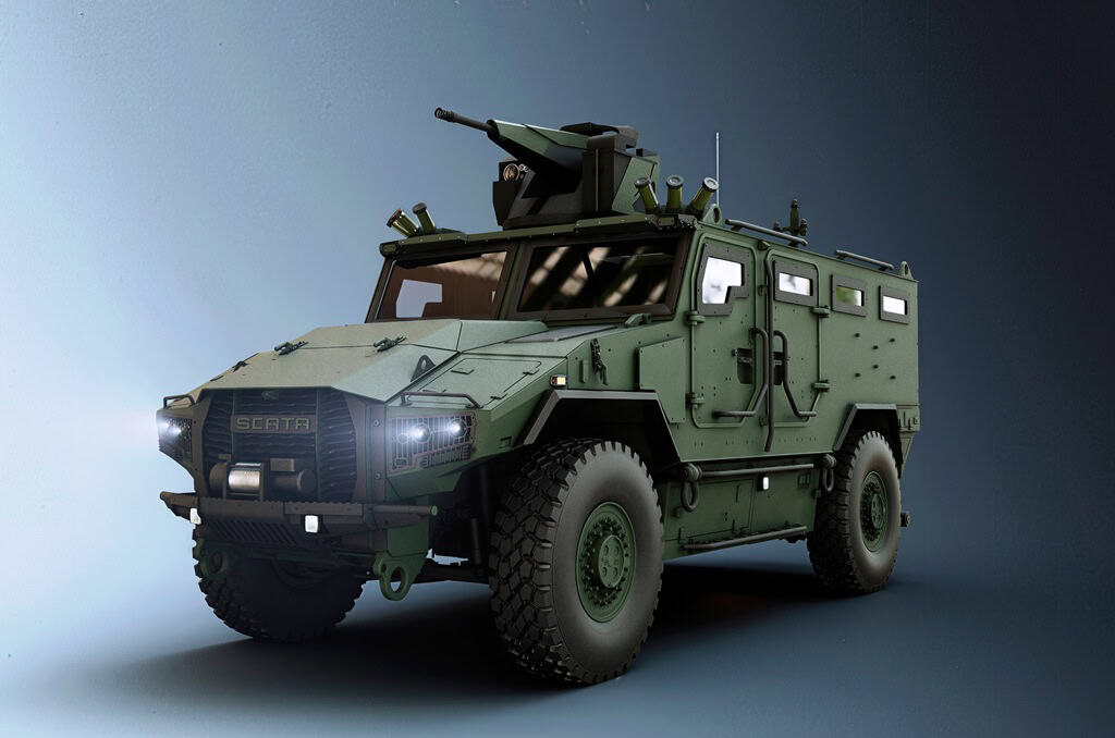 У Фінляндії представили бронеавтомобіль SCATA Mk1 на французькому шасі Texelis