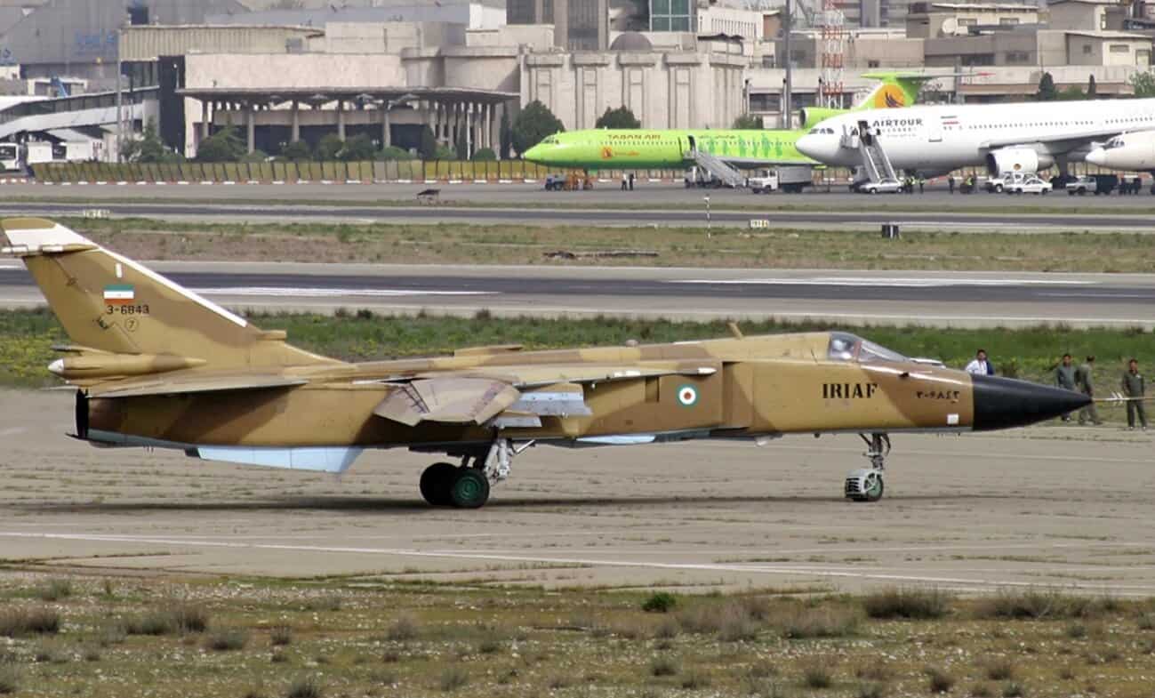 Su-24MK of the Iranian Air Force. 2009. Photo credits: Shahram Sharifi