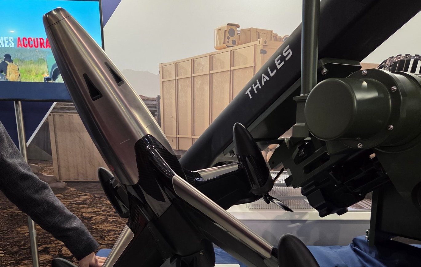 Thales презентувала дрон-перехоплювач з карбону та титану