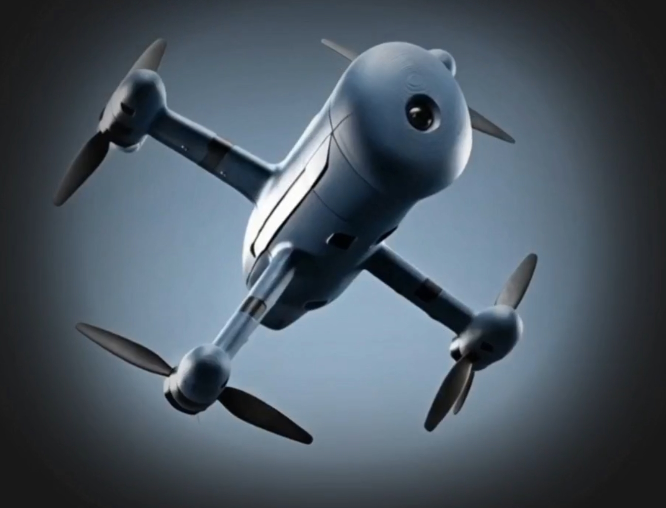 Ukrainian UEB-1 interceptor drone from OSIRIS AI