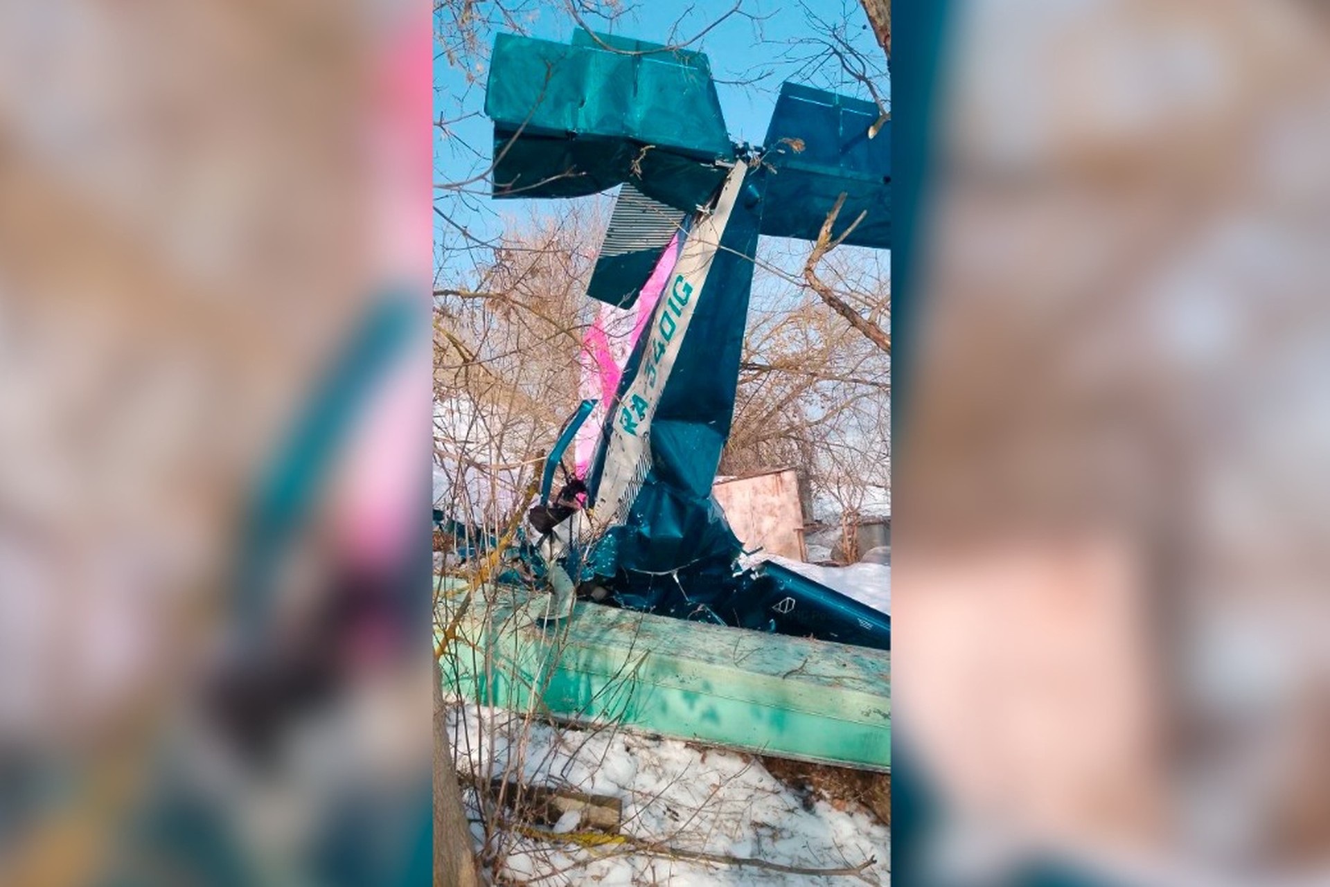 У Підмосков’ї розбився легкомоторний літак: його могли помилково збити сили ППО РФ