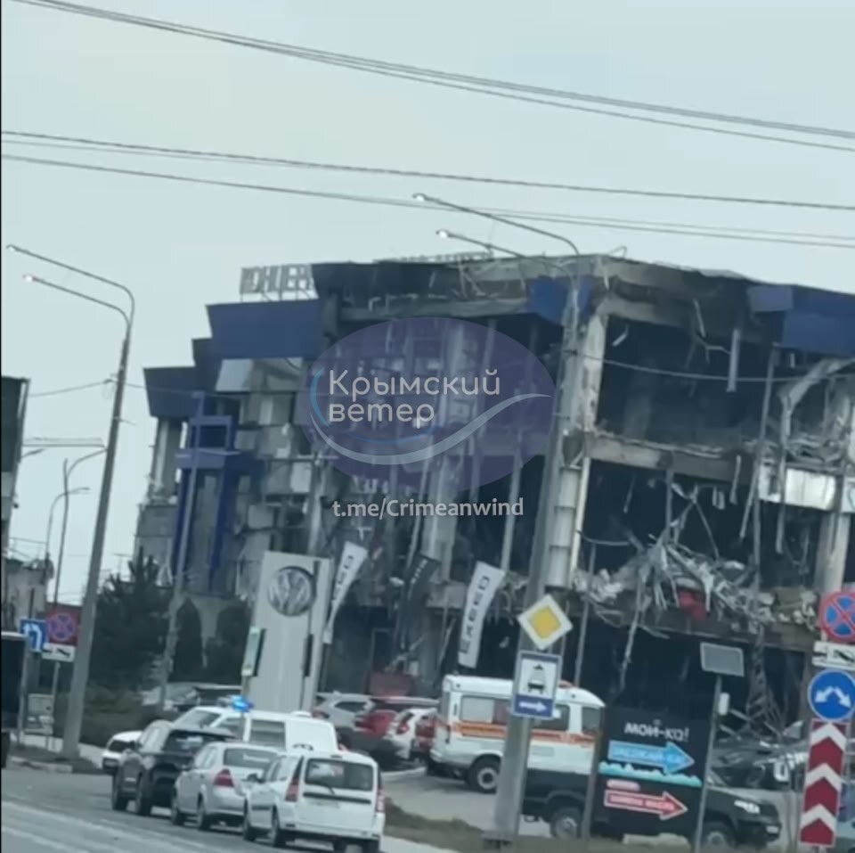 Drones Hit Black Sea Fleet Air Defense Maintenance Facility in Sevastopol